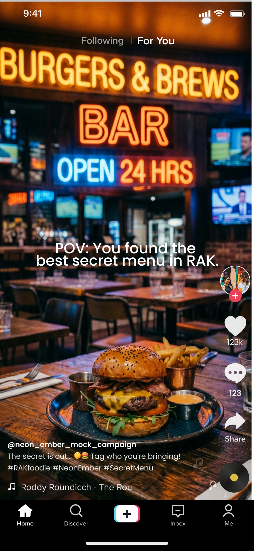 TikTok Mockup